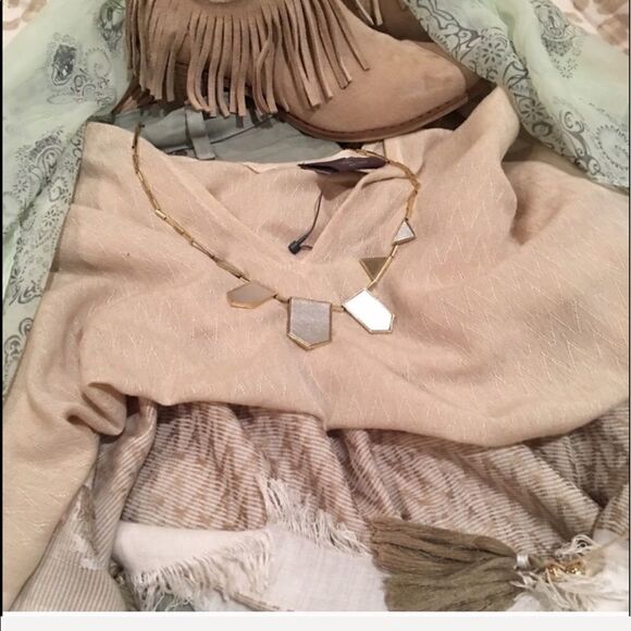 House of Harlow Silver n Gold Necklace - Picture 6 of 8